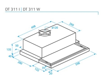 Beko DT 311 I Dunstabzugshaube